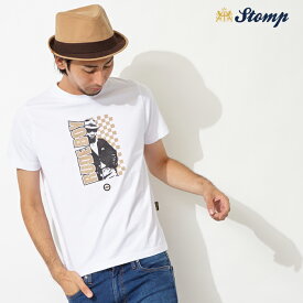 ストンプ Stomp Tシャツ Original Rude Boy ホワイト メンズ モッズファッション ギフト トラッド