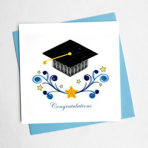 Quilling Card(NCOJ[h) O[eBOJ[h Graduation Congrats Ƃ߂łƂ