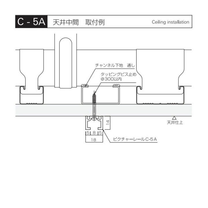 楽天市場】TAKIYA(タキヤ) ピクチャーレール コレダーライン レール 