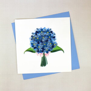 Quilling Card(NCOJ[h) O[eBOJ[h Hydrangea 