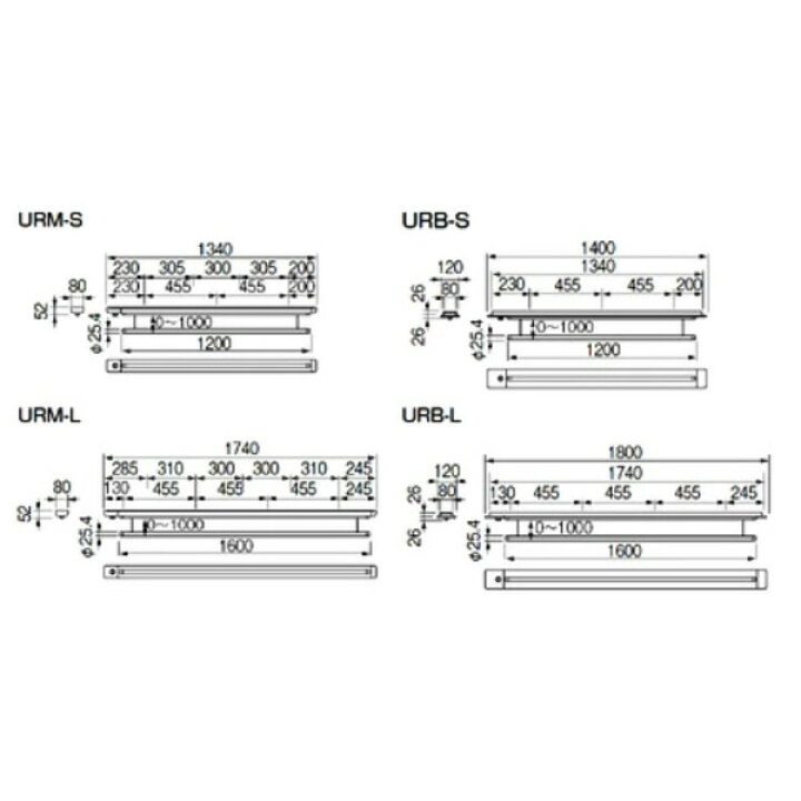 楽天市場】杉田エース ACE 室内用スカイクリーン UR型 URB-L ホワイト 