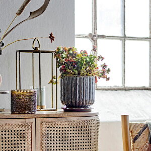 Bloomingville(u[~OB) hS|bg EBY\[T[ O[ 15.5 3 4 Jo[ |bg v^[Jo[ t[|bg v[g 󂯎M Zbg ꌊ Zb H16cm  