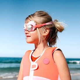 SUNNYLIFE(サニーライフ) ミニスイムゴーグル マーメイド ローズ 海水浴 プール 夏 水遊び レジャー 水着 川遊び 水泳 スイミング おしゃれ 可愛い