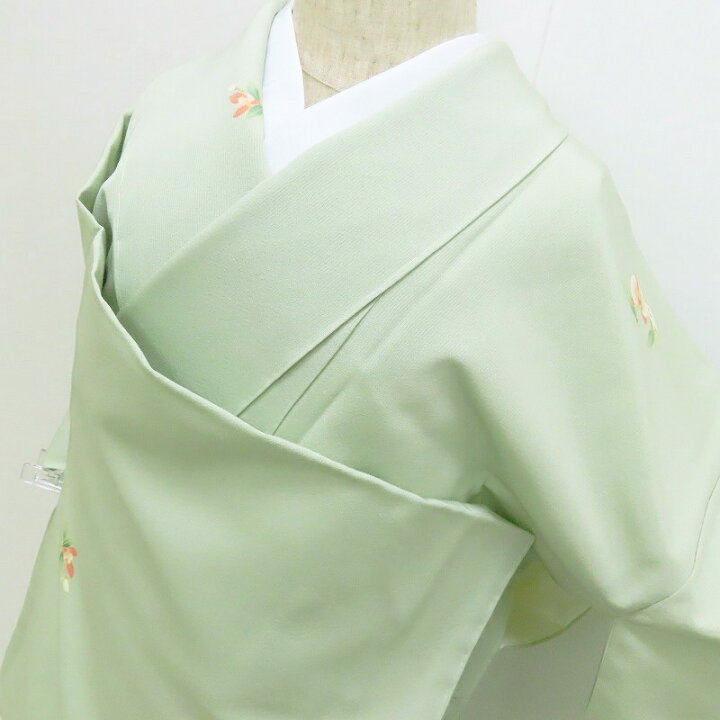 楽天市場】小紋 江戸小紋 毛万筋に胡蝶蘭 本加工 御仕立上り(3307)LYM  