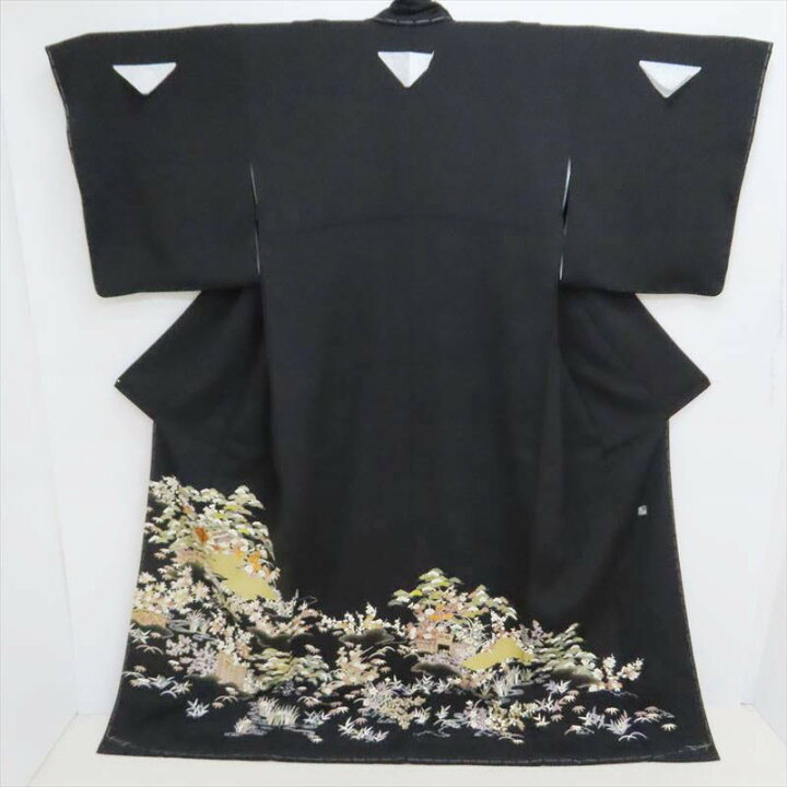 楽天市場】千總 黒留袖 新品 京の老舗450余年 家紋入れサービス 茶屋辻 
