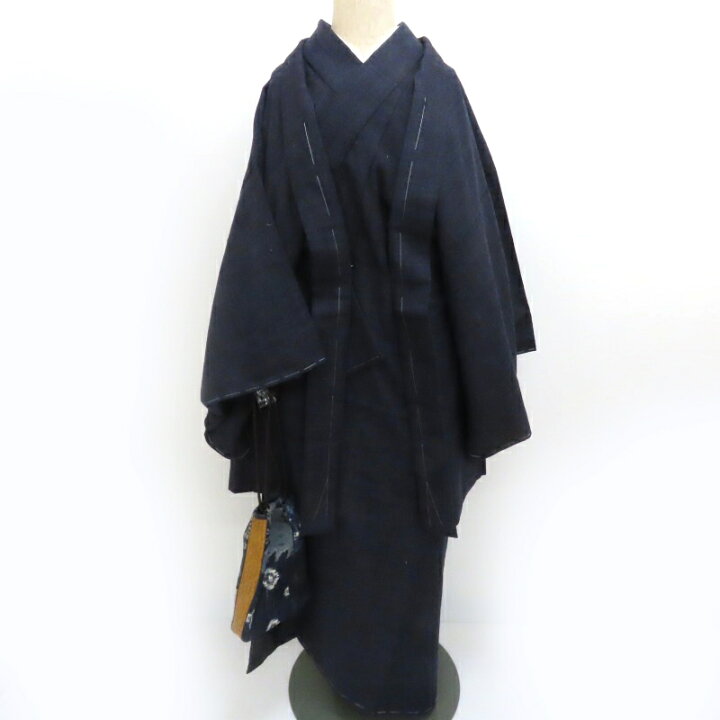 楽天市場】男着物 結城紬 (結)本場結城紬 重要無形文化財指定 