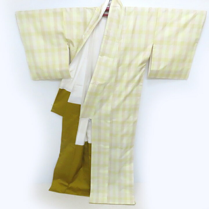 楽天市場】大島紬 小紋 市松格子文様 染大島紬 御仕立上り (3342 