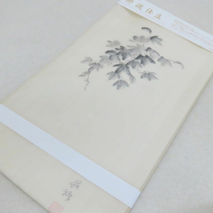 楽天市場】夏 名古屋帯 新品 無料仕立サービス 生紬 手織り 手描き染 