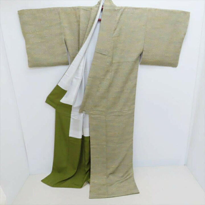 楽天市場】袷 小紋 陶彩染 加藤唐九郎 丈174cm 御仕立上り(3255) l-y 
