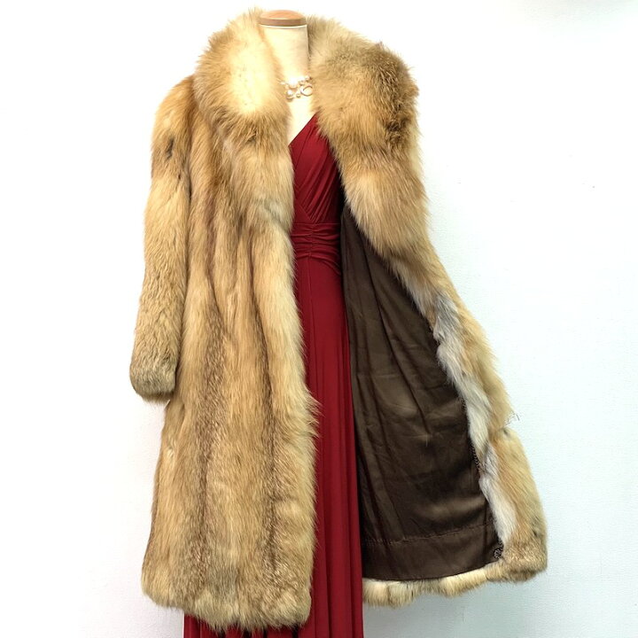 楽天市場】FOX 毛皮コート レッドフォックス 本物毛皮 realfur リアル 