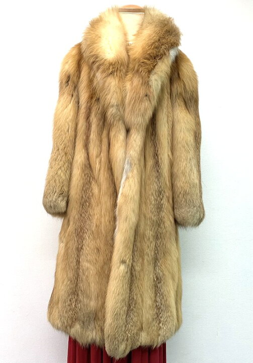 楽天市場】FOX 毛皮コート レッドフォックス 本物毛皮 realfur リアル 