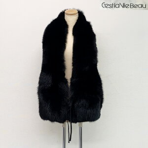 �є�V���[�� ���J���[�t�H�b�N�X Cestla Nie Beau FOX realfur ���A���t�@�[ �e�B�y�b�g �}�t���[ 27×158cm club��(N868)l-y