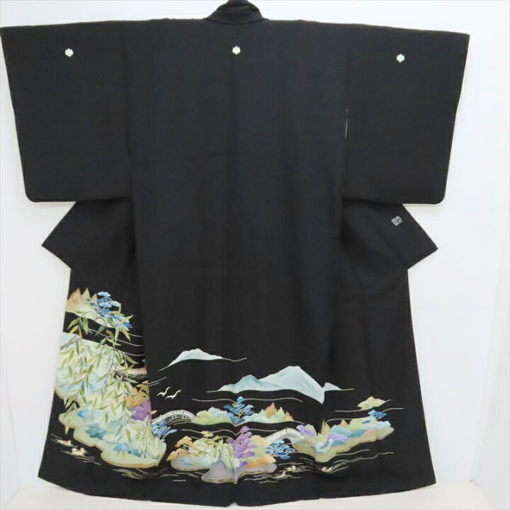 VMCK 千總 御用達留袖 日本刺繍入り おしどり 大丸 優雅な留袖 第一 