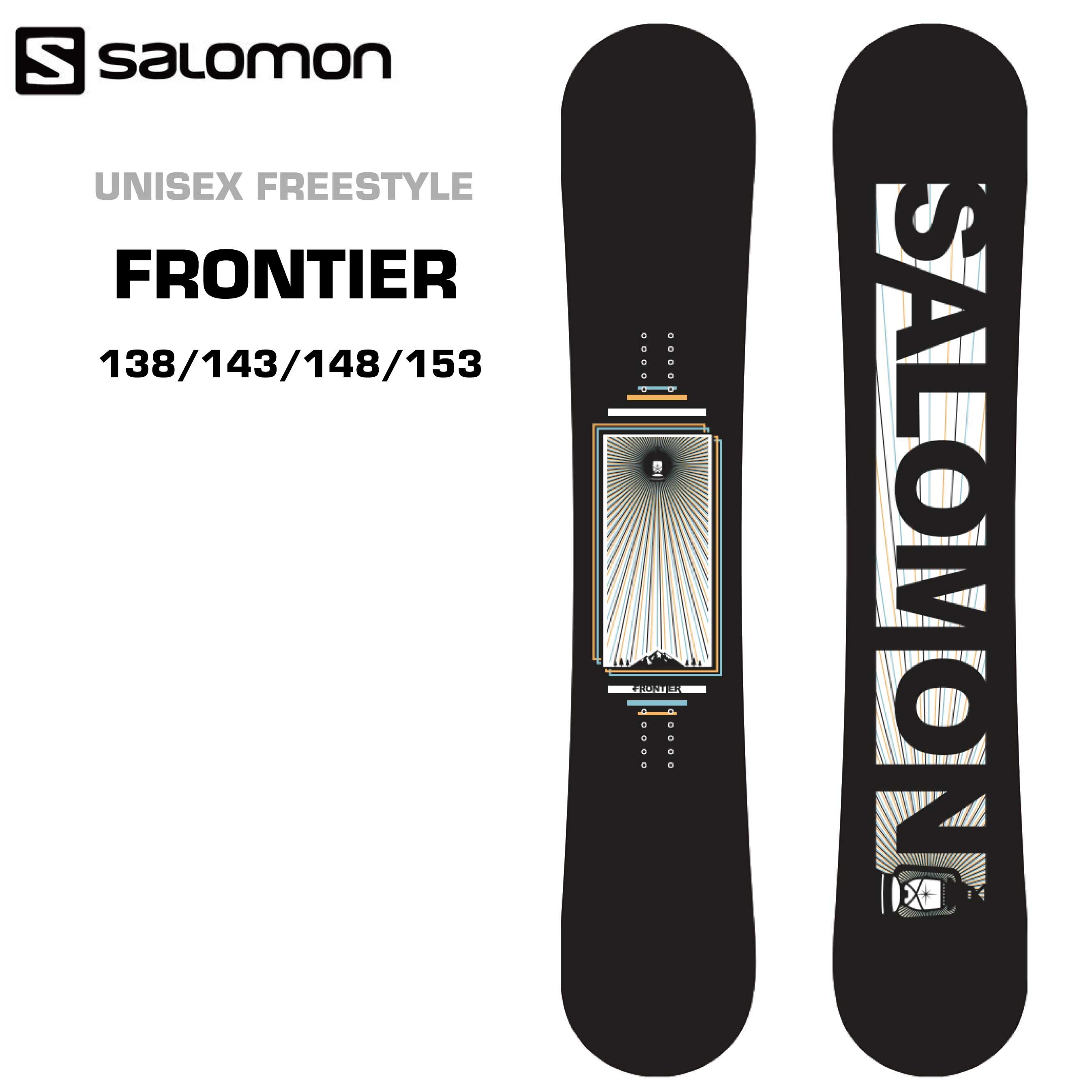 SALOMON FRONTIER 19-20年 148cm ビンディングセット - ボード