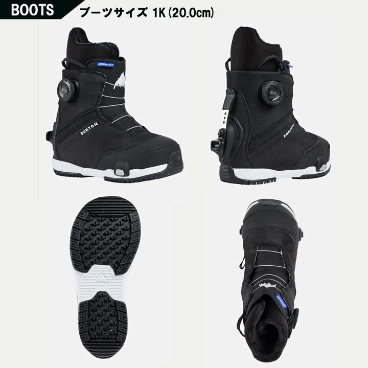 楽天市場】23-24 BURTON GROM STEP ON グロム ステップオン キッズ  