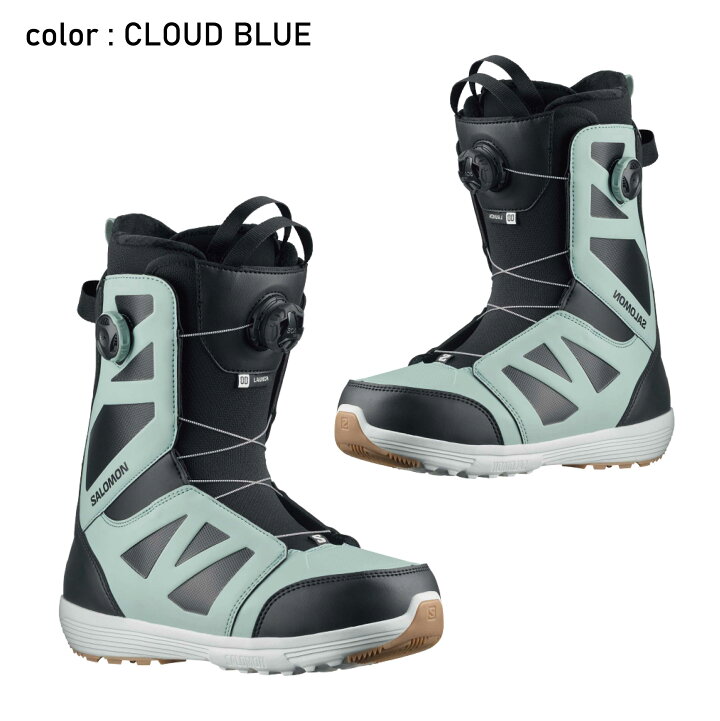 美品 26.5㎝ サロモン 23-24 LAUNCH BOA SJ（サロモン(SALOMON 