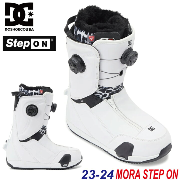 楽天市場】23-24 DC ディーシー MORA STEP ON ブーツ スノーボード 