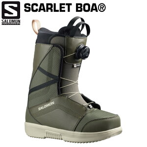 23-24 SALOMON SCARLET BOA salomon T u[c Xm[{[h fB[X Xm[u[c Xm{ 2023-2024
