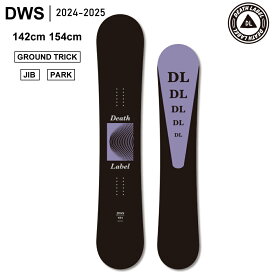 早期予約 24-25 DEATHLABEL デスレーベル DWS キャンバー スノーボード 板 142cm 154cm 日本正規品 2024-2025