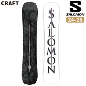 早期予約 24-25 SALOMON サロモン CRAFT グラトリ スノーボード 板 153cm 157Wcm 160Wcm ボード フリースタイル 日本正規品 2024-2025