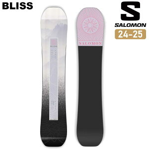 24-25 SALOMON サロモン BLISS グラトリ スノーボード 板 ボード フリーライド オールマウンテン 日本正規品 2024-2025