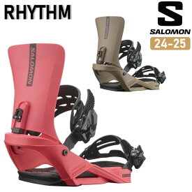 早期予約 24-25 SALOMON サロモン RHYTHM ビンディング BINDING メンズ レディース スノーボード バインディング 日本正規品 2024-2025