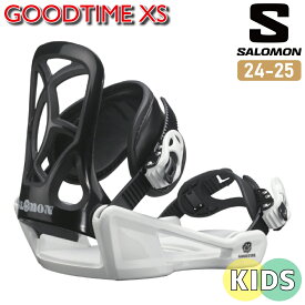 早期予約 24-25 SALOMON サロモン GOODTIME XS ビンディング BINDING キッズ ジュニア 子供 スノーボード 日本正規品 2024-2025