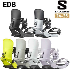 24-25 SALOMON �T������ EDB �r���f�B���O BINDING �����Y ���f�B�[�X �X�m�[�{�[�h �o�C���f�B���O ���{���K�i 2024-2025