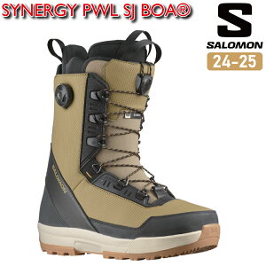 24-25 SALOMON T SYNERGY PWL SJ BOA ViW[ u[c Xm[{[h BOOTS Y {Ki 2024-2025