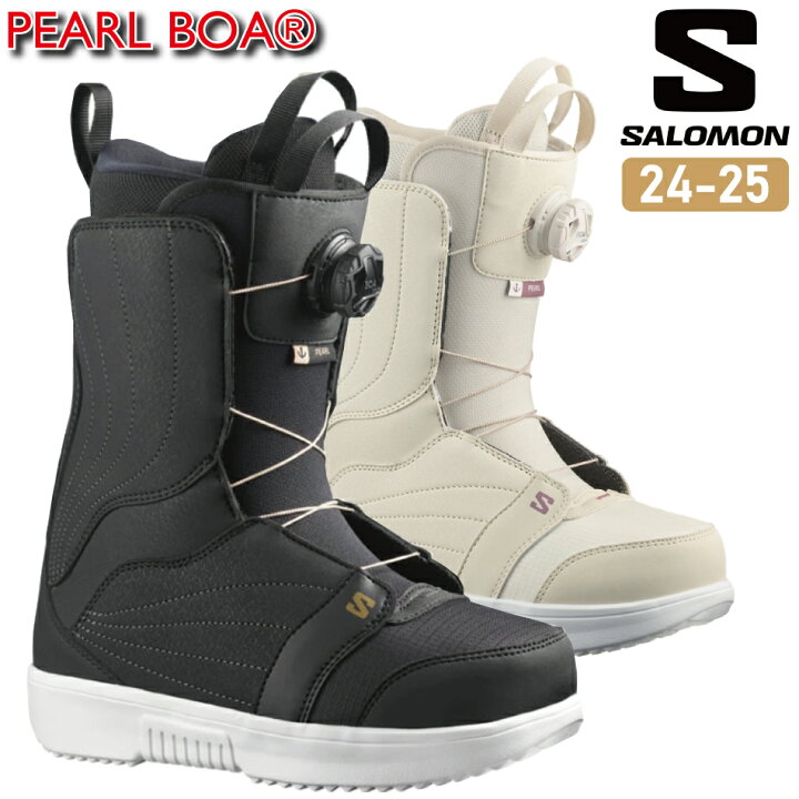 楽天市場】24-25 SALOMON サロモン PEARL BOA ブーツ スノーボード  