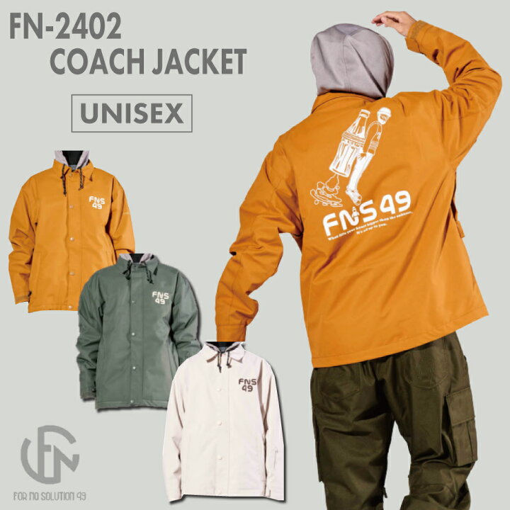 楽天市場】24-25 FNS49 スノボウェア ウェア ジャケット COACH JACKET 