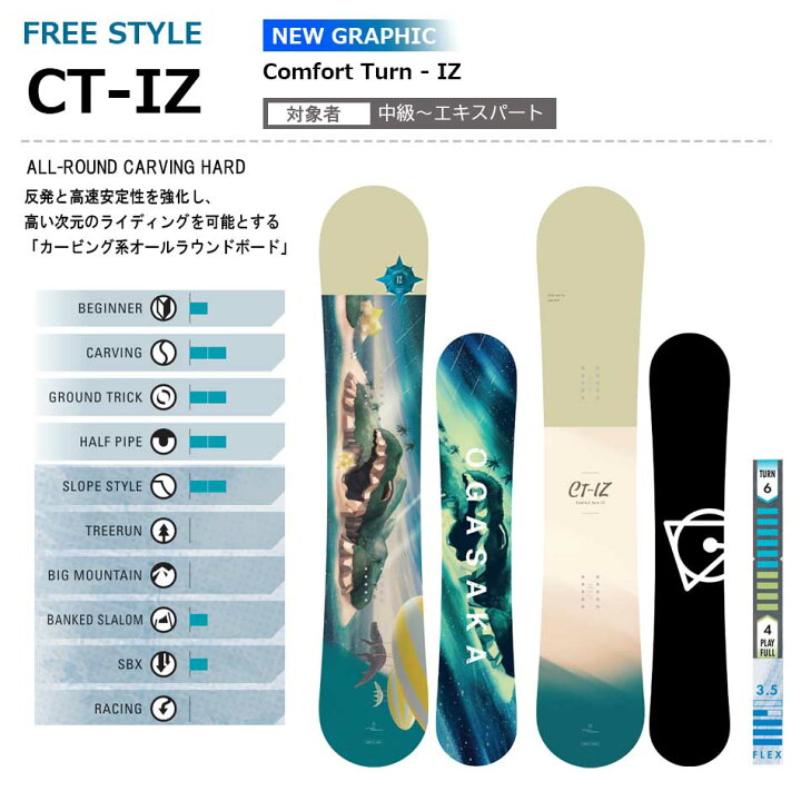 楽天市場】早期予約 24-25 OGASAKA オガサカ CT-IZ フリースタイル  