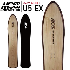 25-26 MOSS SNOWSTICK U5 EX ���X �X�m�[�X�e�B�b�N �{�[�h �p�E�_�[ �X�m�[�{�[�h �� 2025-2026