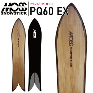 25-26 MOSS SNOWSTICK PQ60 EX ���X �X�m�[�X�e�B�b�N �{�[�h �p�E�_�[ �X�m�[�{�[�h �� 2025-2026