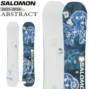 25-26 SALOMON ABSTRACT T Y fB[X {[h t[X^C \񏤕i Xm[{[h  2025-2026