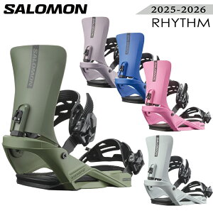 25-26 SALOMON �T������ RHYTHM �r���f�B���O BINDING �����Y ���f�B�[�X �X�m�[�{�[�h �o�C���f�B���O ���{���K�i 2025-2026