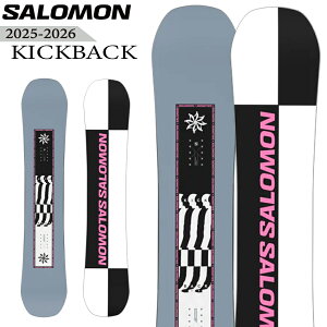 25-26 SALOMON KICKBACK �T������ �����Y �p�[�N �W�u �t���[�X�^�C�� �X�m�[�{�[�h �� 2025-2026