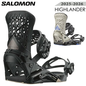 25-26 SALOMON �T������ HIGHLANDER �r���f�B���O BINDING �����Y �X�m�[�{�[�h �o�C���f�B���O ���{���K�i 2025-2026
