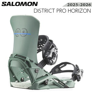 25-26 SALOMON �T������ DISTRICT PRO HORIZON �r���f�B���O BINDING �����Y �X�m�[�{�[�h �o�C���f�B���O ���{���K�i 2025-2026