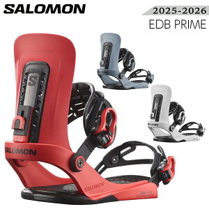 25-26 SALOMON �T������ EDB PRIME �r���f�B���O BINDING �����Y �X�m�[�{�[�h �o�C���f�B���O ���{���K�i 2025-2026