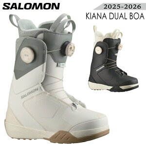 25-26 SALOMON T KIANA DUAL BOA u[c Xm[{[h BOOTS fB[X {Ki 2025-2026