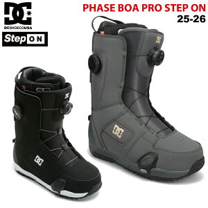 25-26 DC fB[V[ PHASE BOA PRO STEP ON u[c Xm[{[h XebvI Y BOOTS {Ki 2025-2026