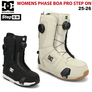 25-26 DC fB[V[ DC WOMENS PHASE BOA PRO STEP ON u[c Xm[{[h XebvI fB[X BOOTS {Ki 2025-2026