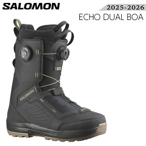 25-26 SALOMON �T������ ECHO DUAL BOA �u�[�c �X�m�[�{�[�h BOOTS �����Y ���{���K�i 2025-2026