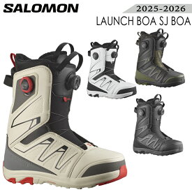 25-26 SALOMON サロモン LAUNCH BOA SJ ブーツ スノーボード BOOTS レディース メンズ 日本正規品 2025-2026