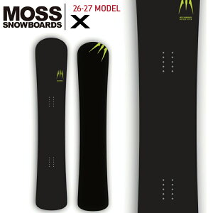 ���T�t�� 26-27 MOSS SNOWBOARD X ���X �G�b�N�X �{�[�h �X�m�[�{�[�h �� �{�[�h ���b�N�X�v���[���g ���{���K�i 2026-2027