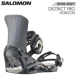 26-27 SALOMON �T������ DISTRICT PRO HORIZON �r���f�B���O BINDING �����Y �X�m�[�{�[�h �o�C���f�B���O ���{���K�i 2026-2027