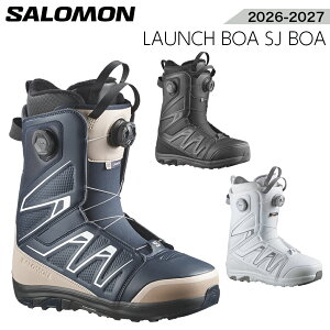 26-27 SALOMON �T������ LAUNCH BOA SJ BOA BOOTS �X�m�[�{�[�h �u�[�c ���{���K�i 2026-2027