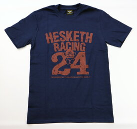 ヘスケス レーシング ヴィンテージ 24 Tシャツ HESKETH RACING ネイビー 紺 半袖 レトロ GP ウエア Formula 1