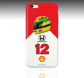 マクラーレン MP4/4 F1 アイルトン セナ i Phone ケース スマホ ケース 赤 白 Ayrton Senna #12 HONDA